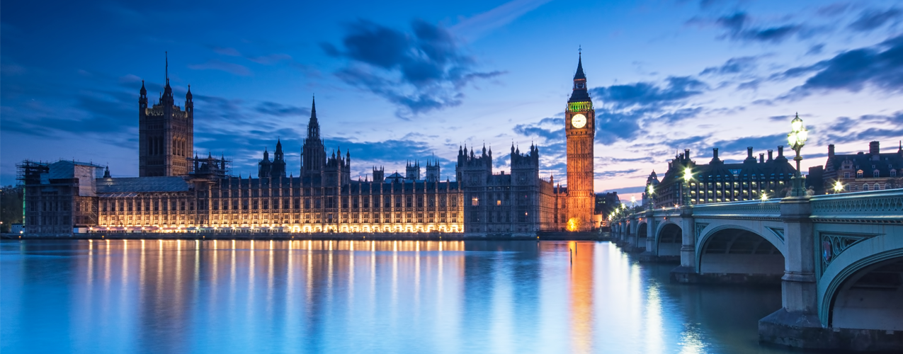 London's Big Ben and parliament buildings