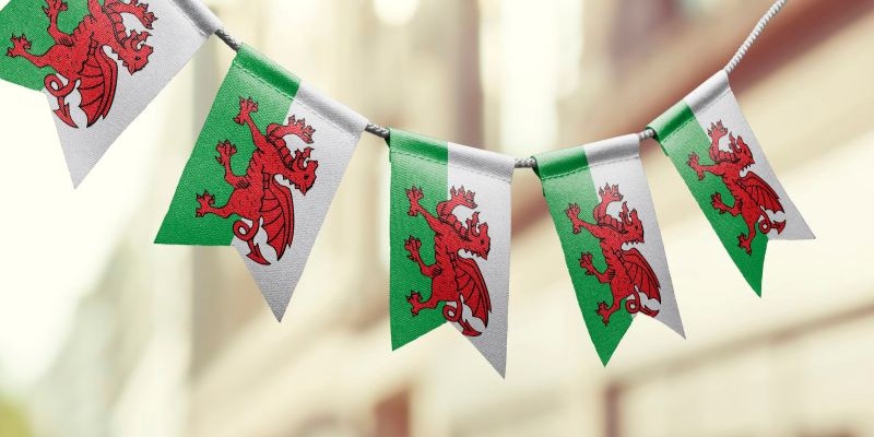 Welsh flags