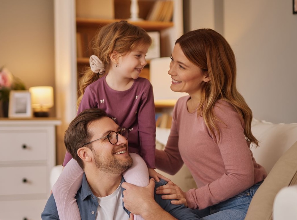 Idox Lilie EPR Software Idox Lilie EPR Software young family of man woman and girl