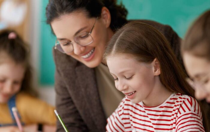 Idox white paper and SEND consultation teacher with early years children