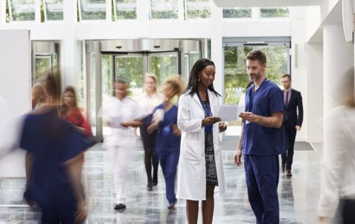BLE medical asset tracking for NHS equipment visibility