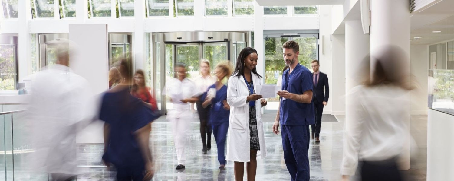 BLE medical asset tracking for NHS equipment visibility