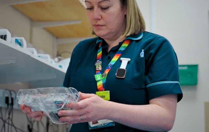 iAssets tracking syringe pumps in NHS hospital setting improving equipment visibility